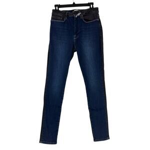 Frame jeans two tone Le One Teller skinny